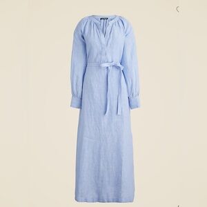 NWT JCREW Cabana dress in linen
